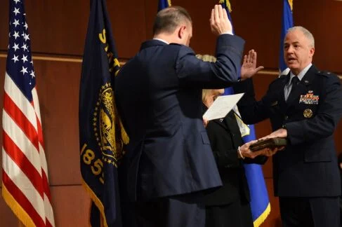Judge Dan Bunch with colleagues